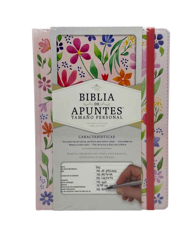 Biblia De Apuntes 1960/ Tamaño Personal Flores