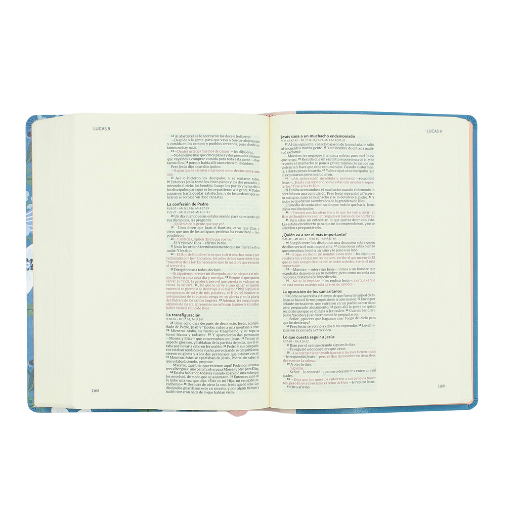 Biblia Ilustra Tu Fe Piel Italiana Nueva