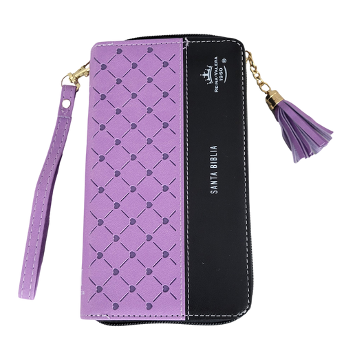 Biblia Chequera para Mujeres RVR60 con Lazo y Agarradera
