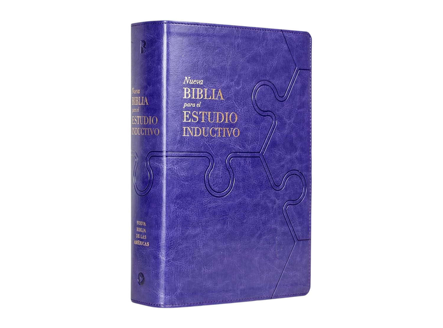 Biblia Estudio Inductivo NBLA/ Purpura Piel Italiana
