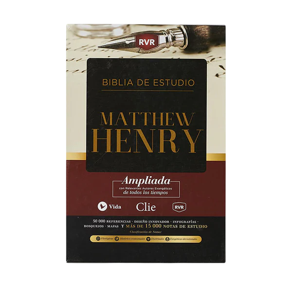 RVR Biblia de Estudio Matthew Henry