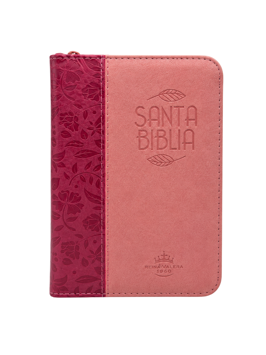 Biblia RVR60 Floral Canto Plateado/Indice