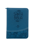 Biblia RVR60 Azul Claro / Aguamarina / Indice