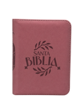 Biblia Reina Valera 1960 Chica Color Rosa Canto Blanco