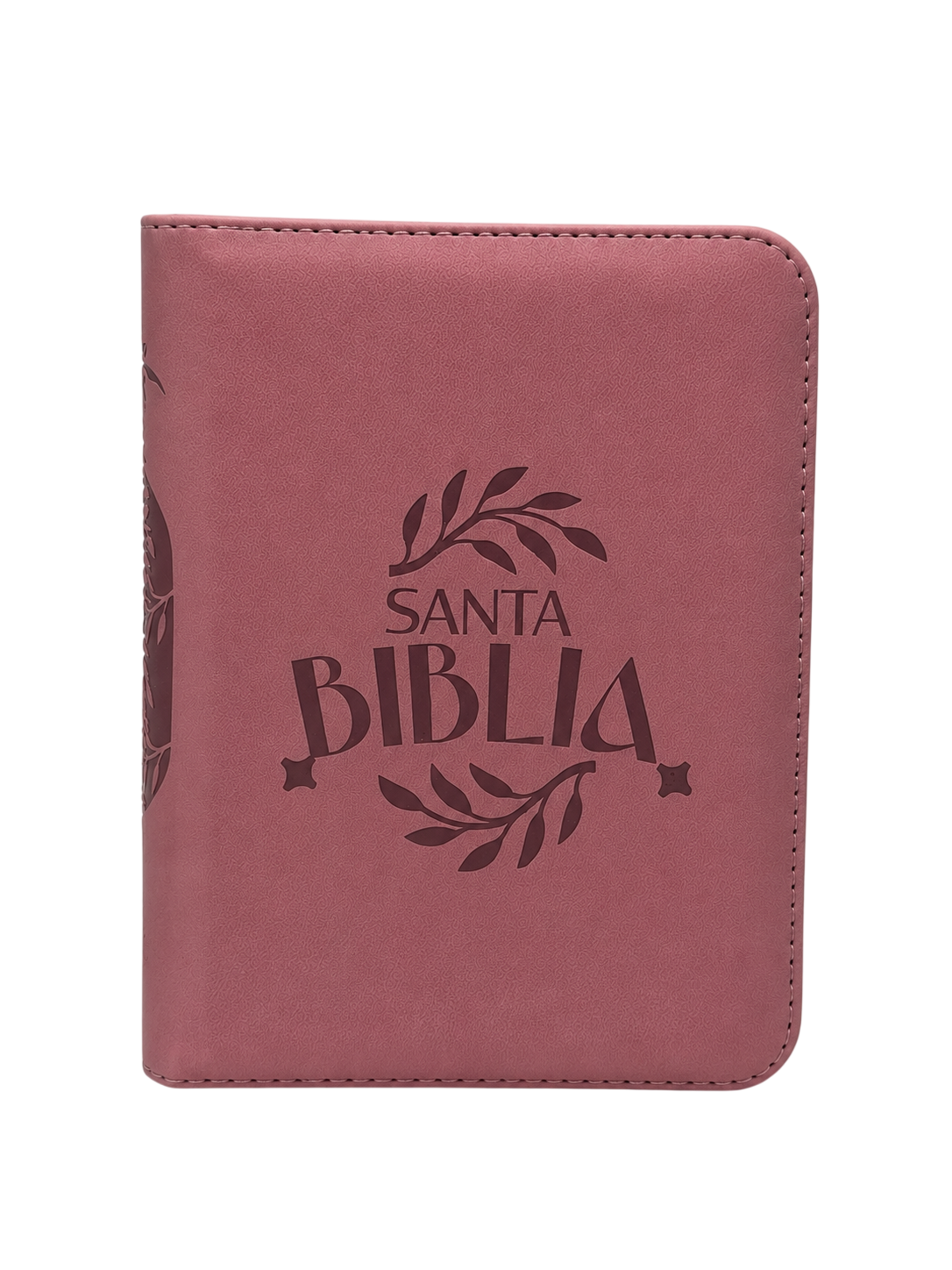 Biblia Reina Valera 1960 Chica Color Rosa Canto Blanco
