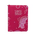 Biblia Reina Valera 1960 Chica Color Fucsia Canto Fucsia