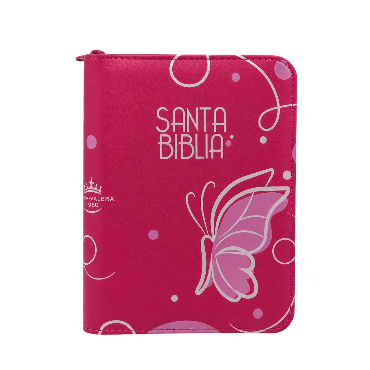 Biblia Reina Valera 1960 Chica Color Fucsia Canto Fucsia