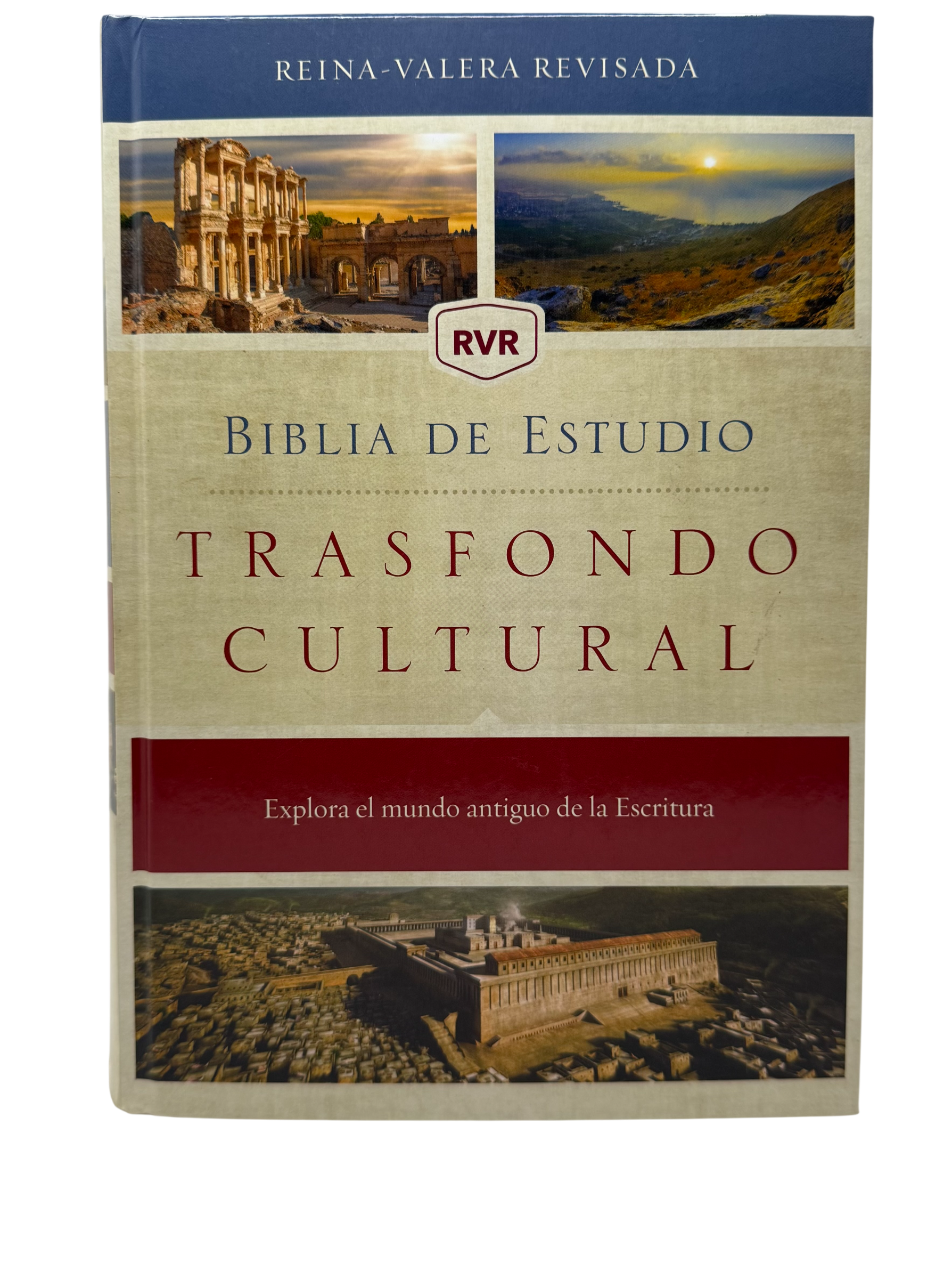 Biblia RVR Revisada De Estudio Trasfondo Cultural/ TD