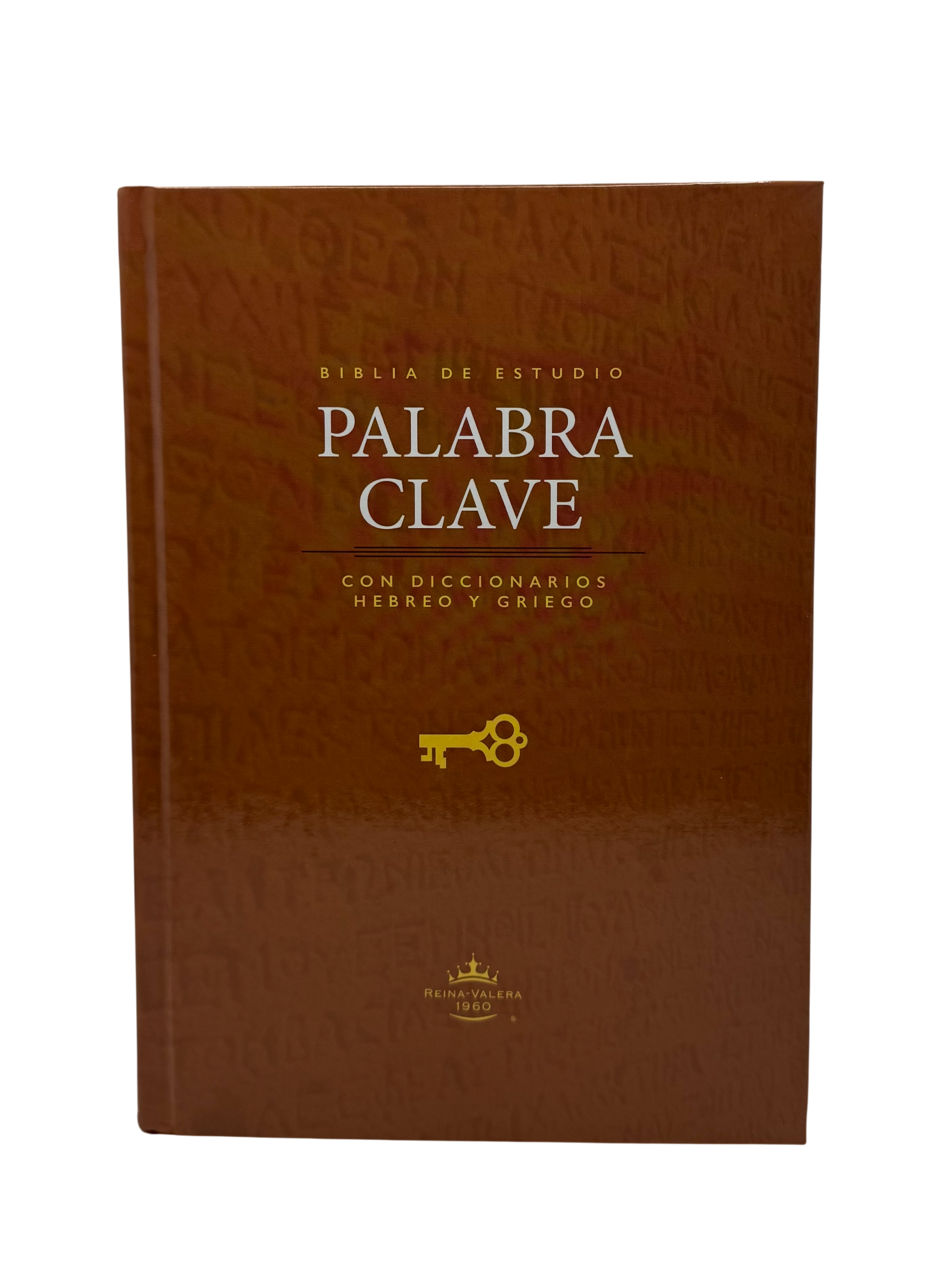 Biblia De Estudio Palabra Clave Marrón Con diccionarios hebreo y griego