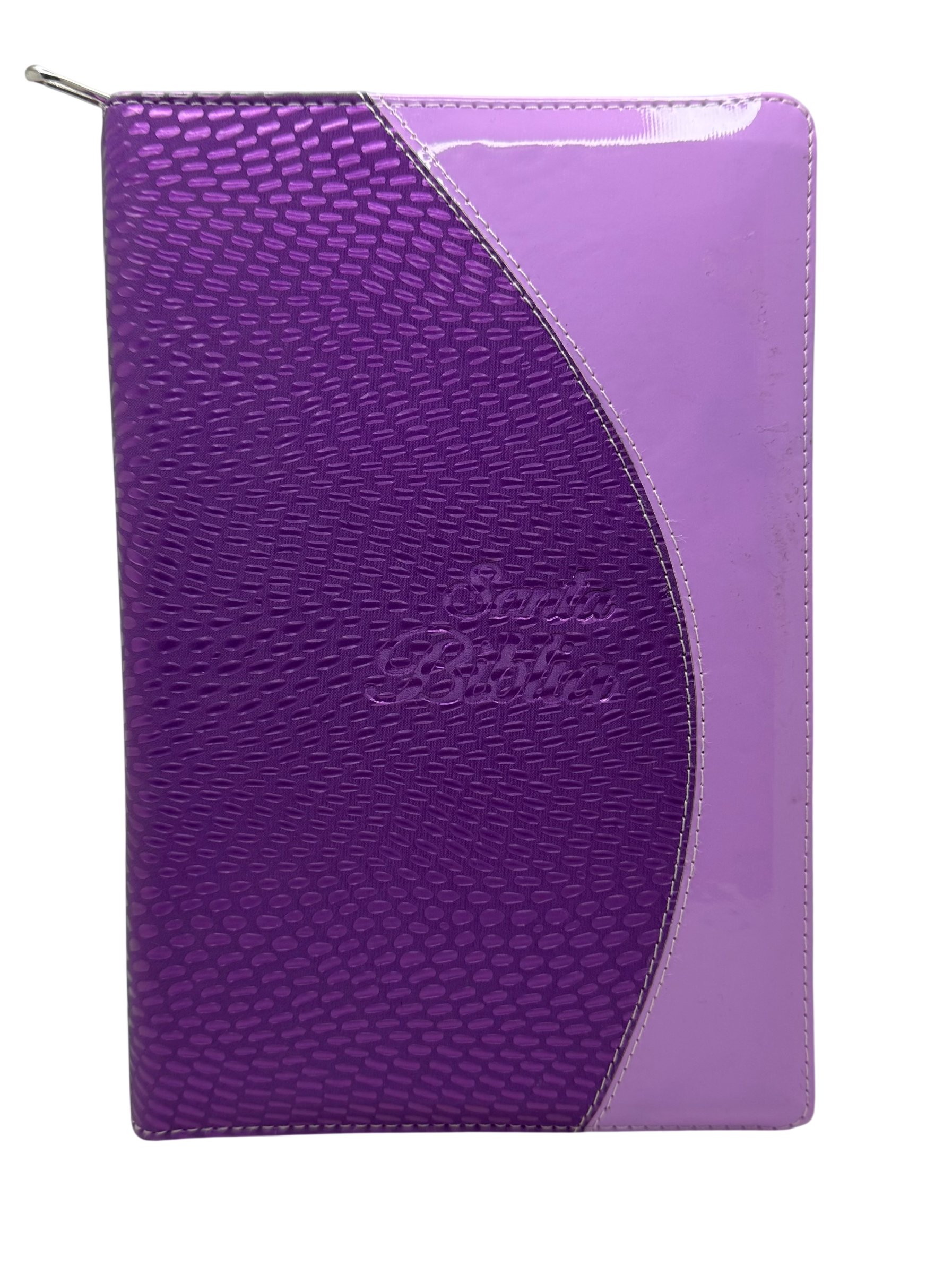 La Biblia Devocional De Estudio  Cierre Morado Lila