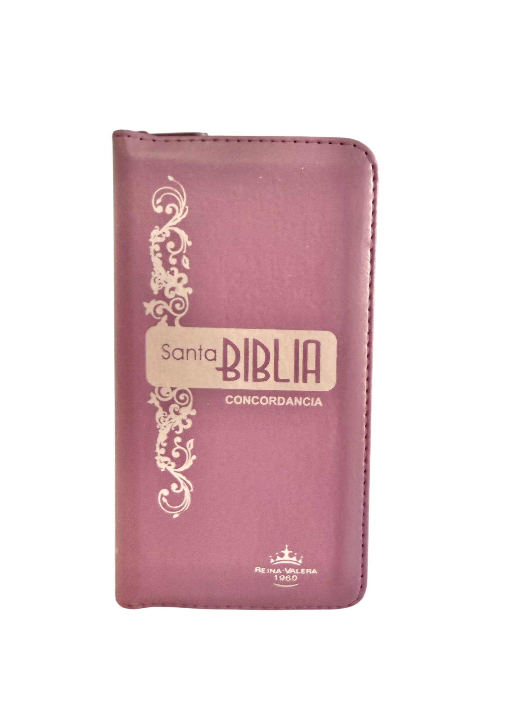 Biblia RVR60 Tipo Chequera/Color Rosa/Indice