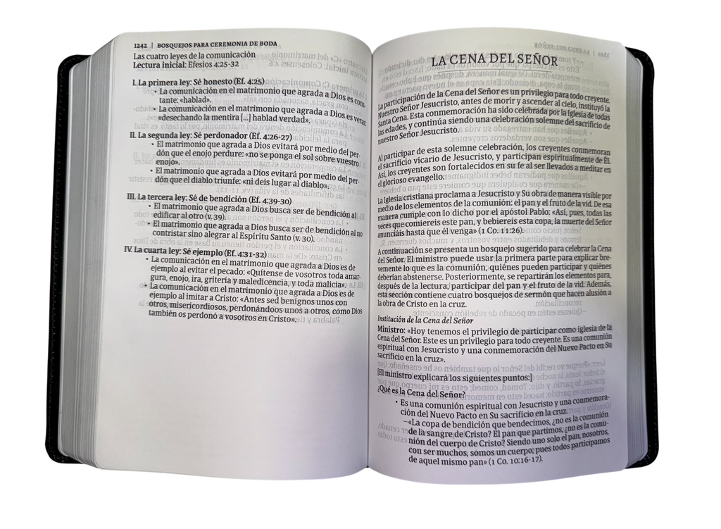Biblia del Ministro Letra Grande Edición Ampliada