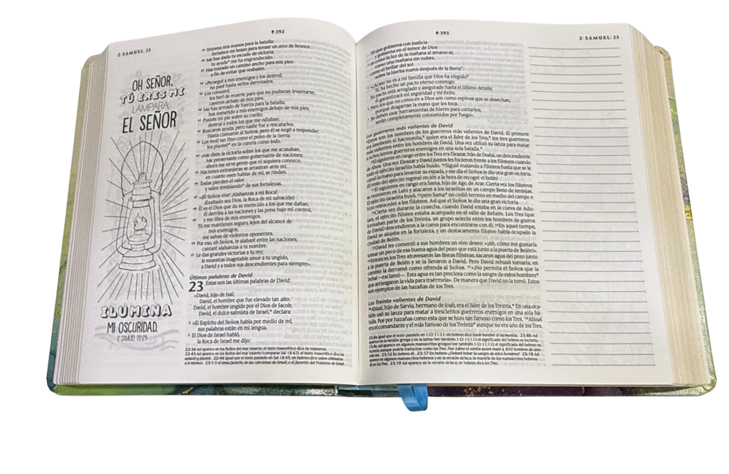 Biblia Inspira NTV Semipiel Paraíso Floral