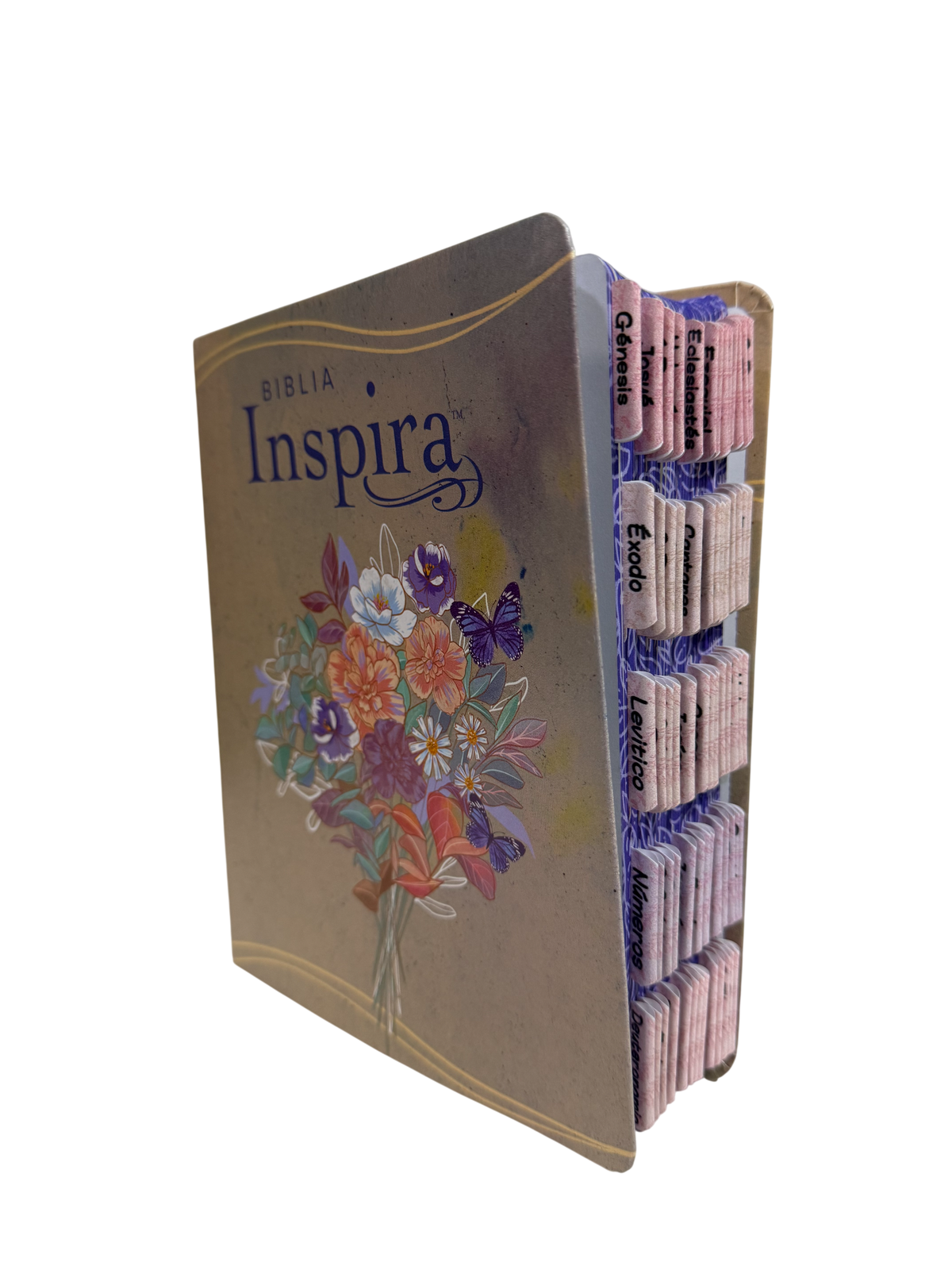Biblia Inspira NTV Semipiel Paraíso Floral