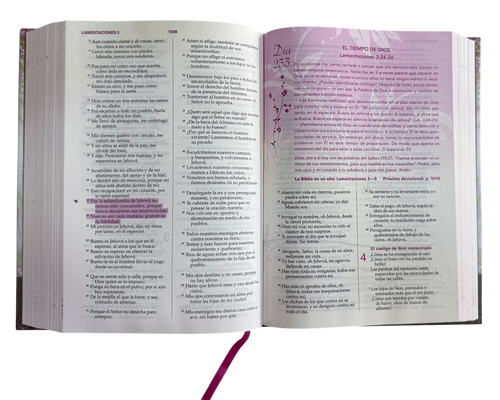 Biblia de la Mujer Conforme al Corazón de Dios RVR60 Tapa Dura