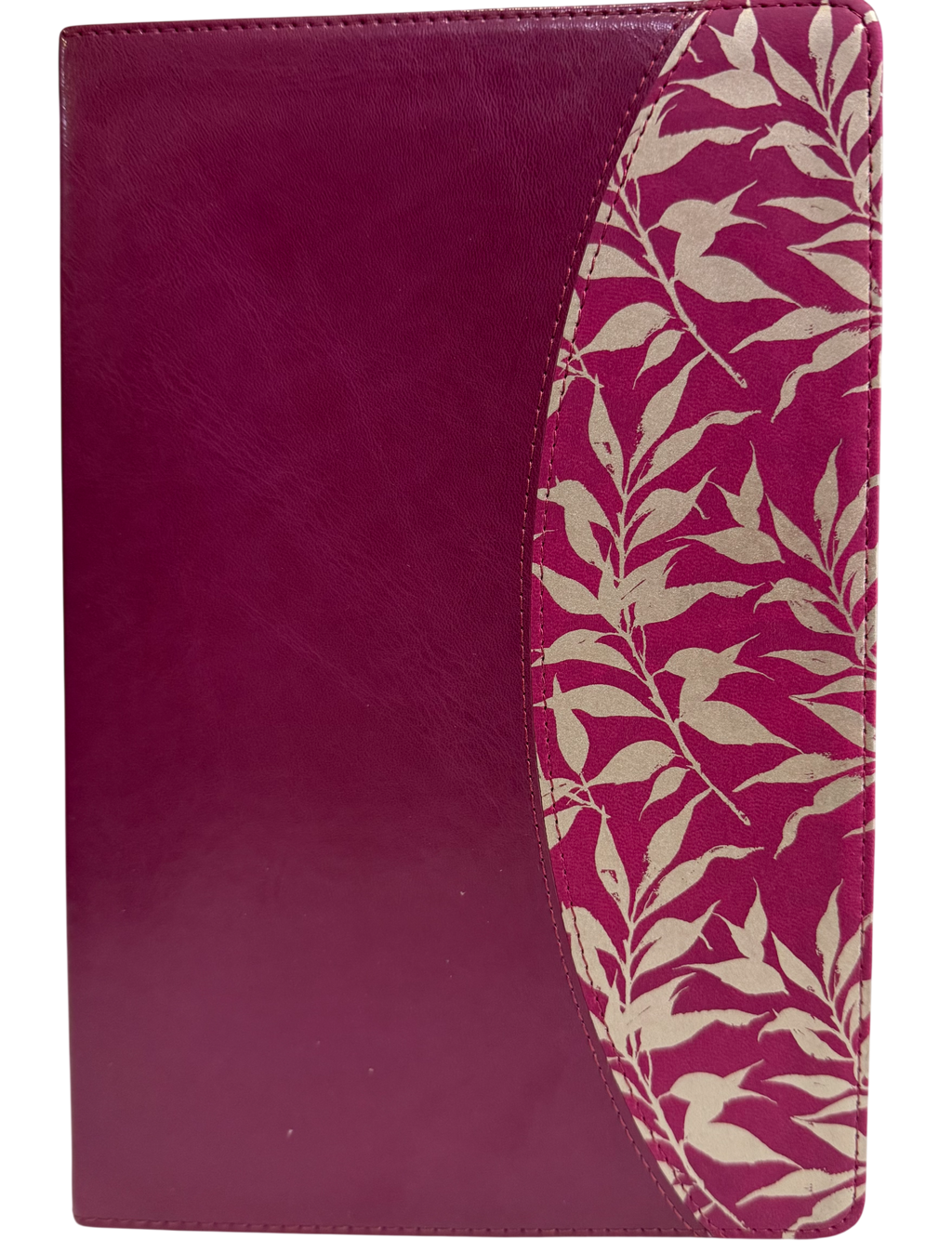 Biblia de Estudio para Mujeres RVR60 Vino Tinto/Fucsia Símil Piel