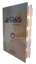 Biblia TLA con Ayudas Prácticas para la Salud Emocional – Tapa Dura Blanco/Lila