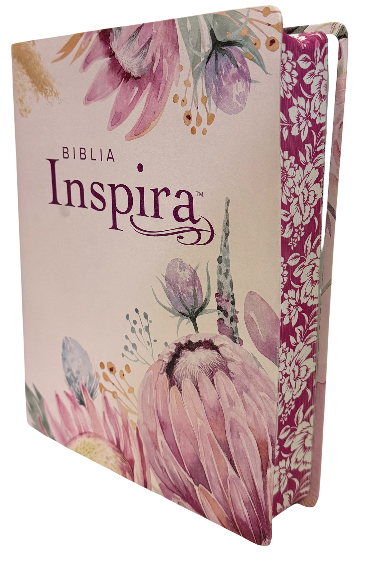 Biblia Inspira NTV Semipiel Paraíso Floral