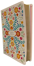 RVR 1960 Biblia Letra Súper Gigante Floreada, Símil Piel (Edición 2023)