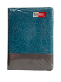 Biblia RVR60 Letra Gigante Azul/Gris con Cierre e Índice, Código QR