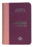 Biblia Vive la Palabra RVR60, Tipo Agenda, Letra Grande, Símil Piel, Cierre