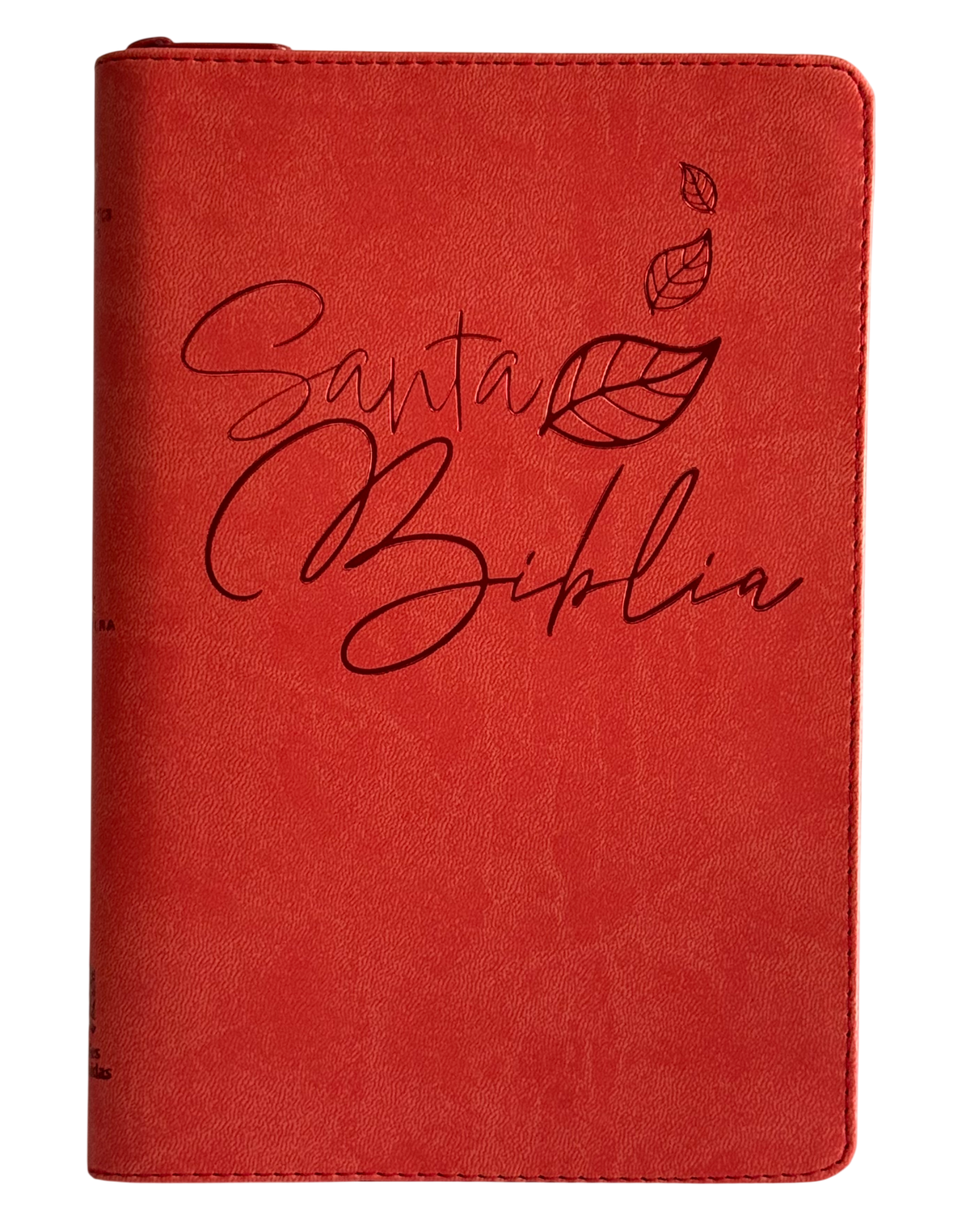 Biblia Reina Valera 1960, Letra Grande, Cierre, Símil Piel, Rojo