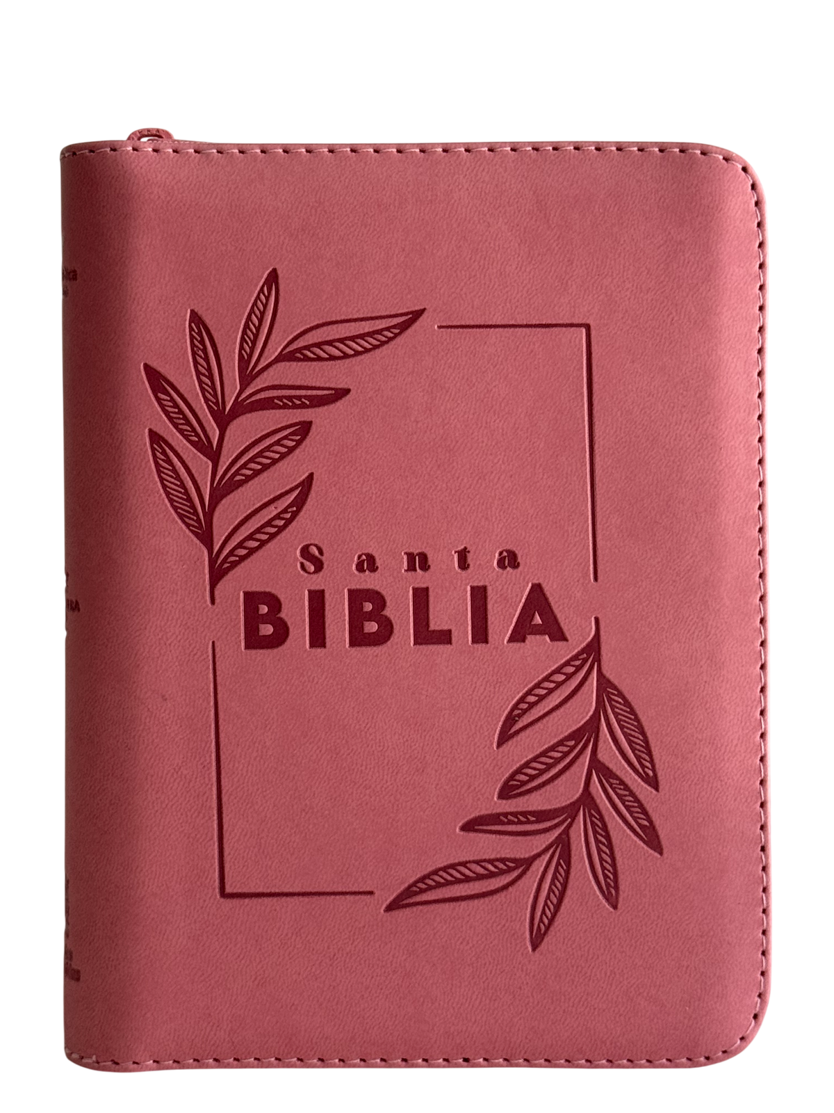 Rosado con canto metálico