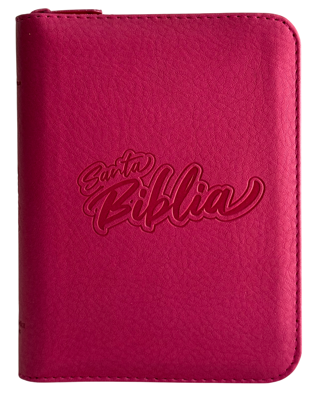 Biblia Reina Valera 1960, Fucsia, Canto Blanco, QR, Edición Especial