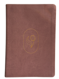 Biblia de Promesas RVR60 Virtuosa Letra Gigante Piel Especial Rosa/Blanco