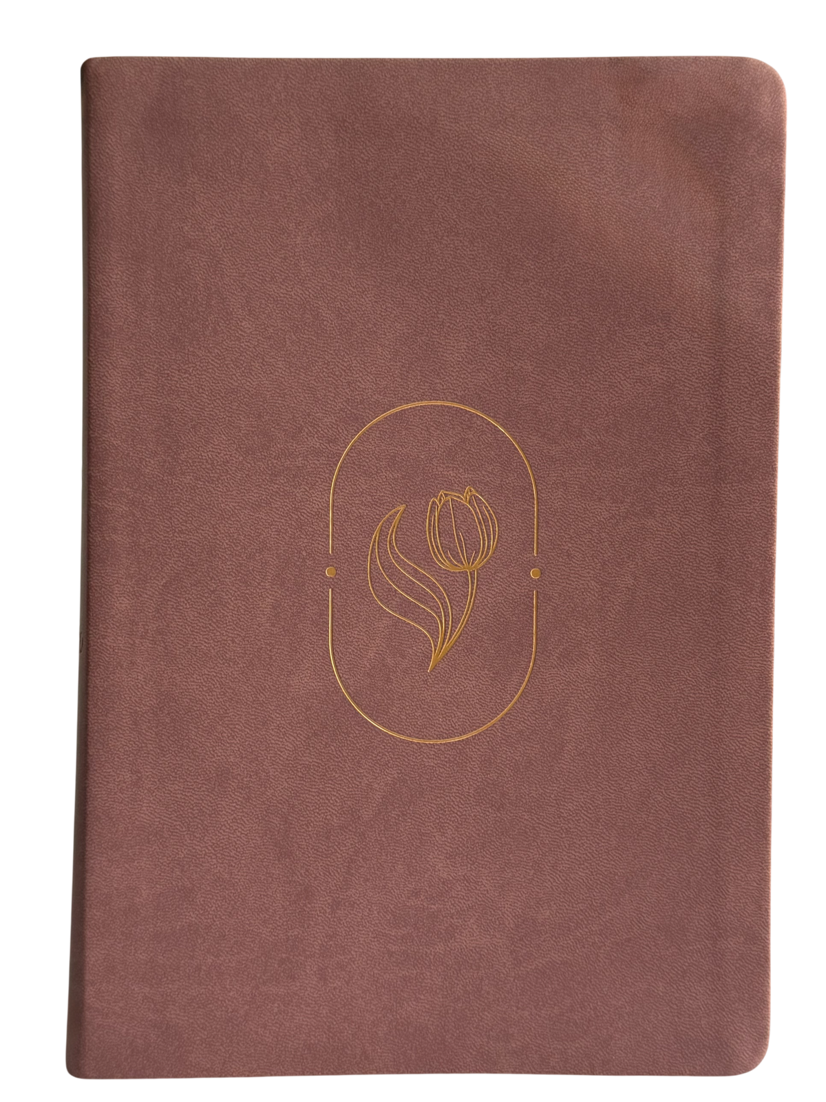 Biblia de Promesas RVR60 Virtuosa Letra Gigante Piel Especial Rosa/Blanco