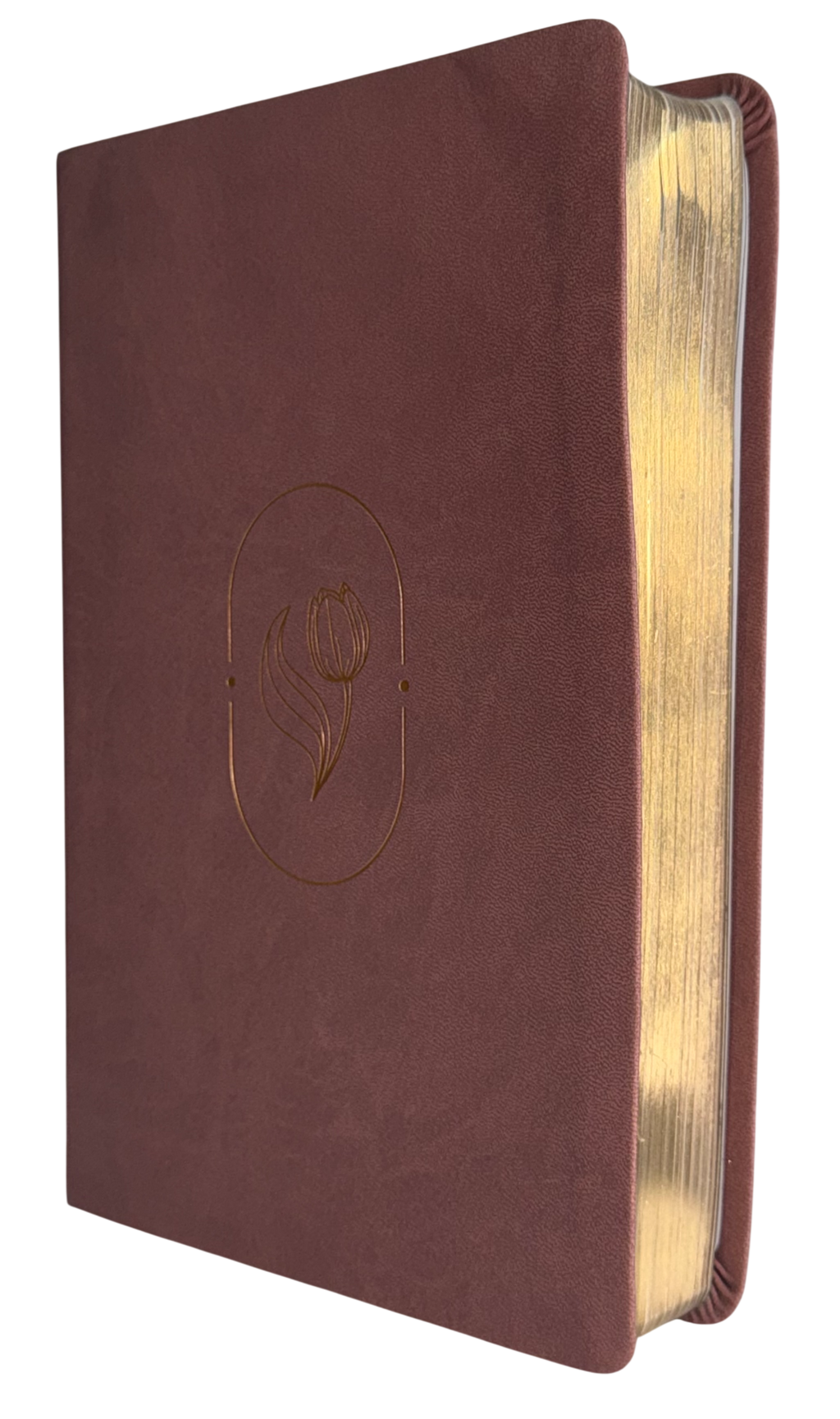 Biblia de Promesas RVR60 Virtuosa Letra Gigante Piel Especial Rosa/Blanco