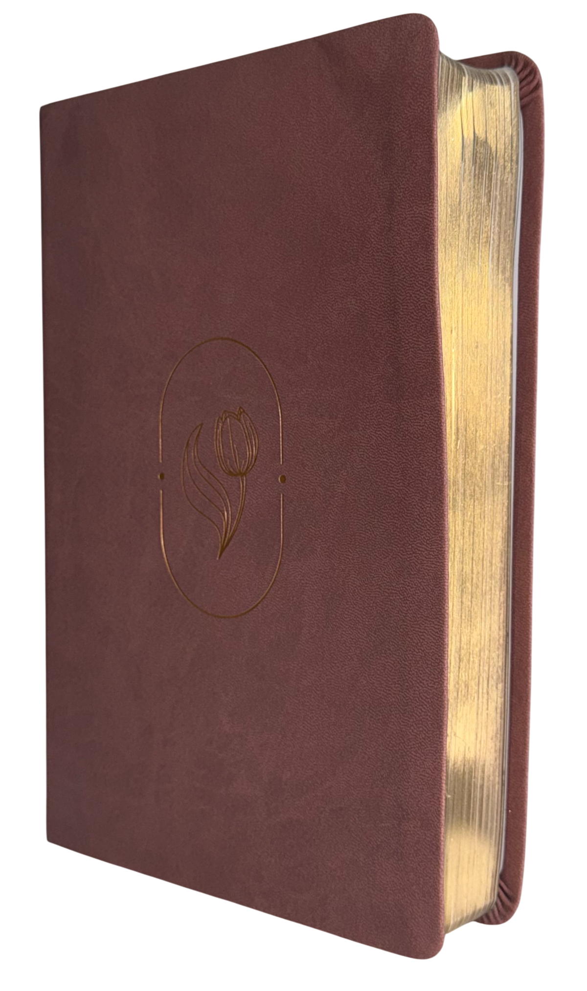 Biblia de Promesas RVR60 Virtuosa Letra Gigante Piel Especial Rosa/Blanco