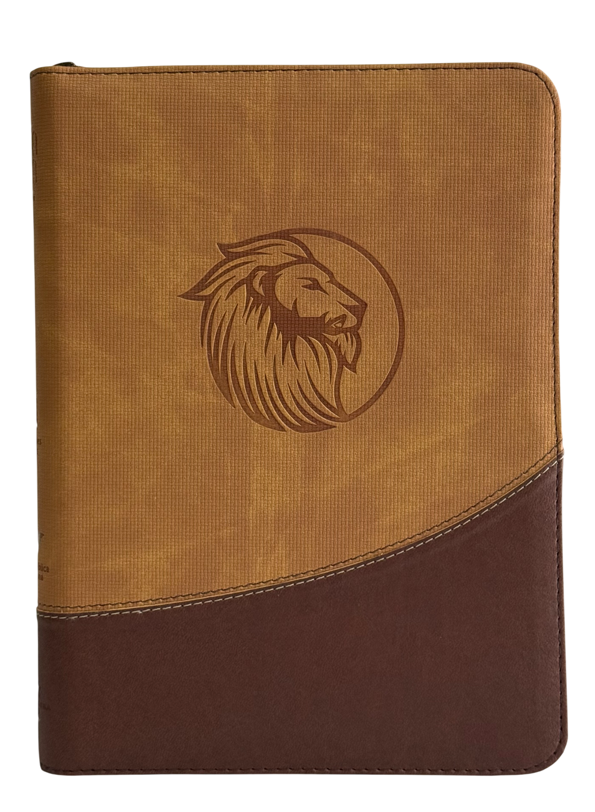 Biblia RVR60 Letra Gigante Café con Cierre e Índice/ sin Índice, Código QR