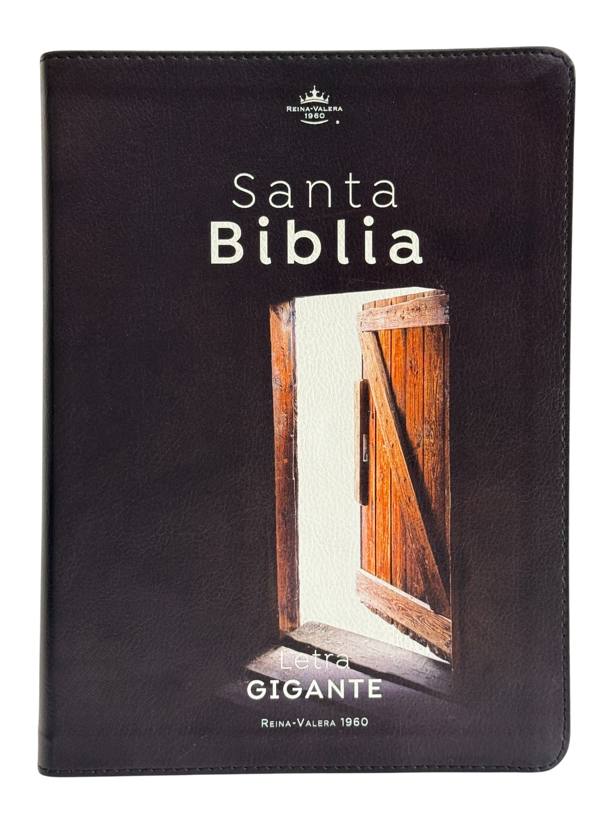 Biblia RVR60 Letra Gigante "Puerta Abierta" Símil Piel