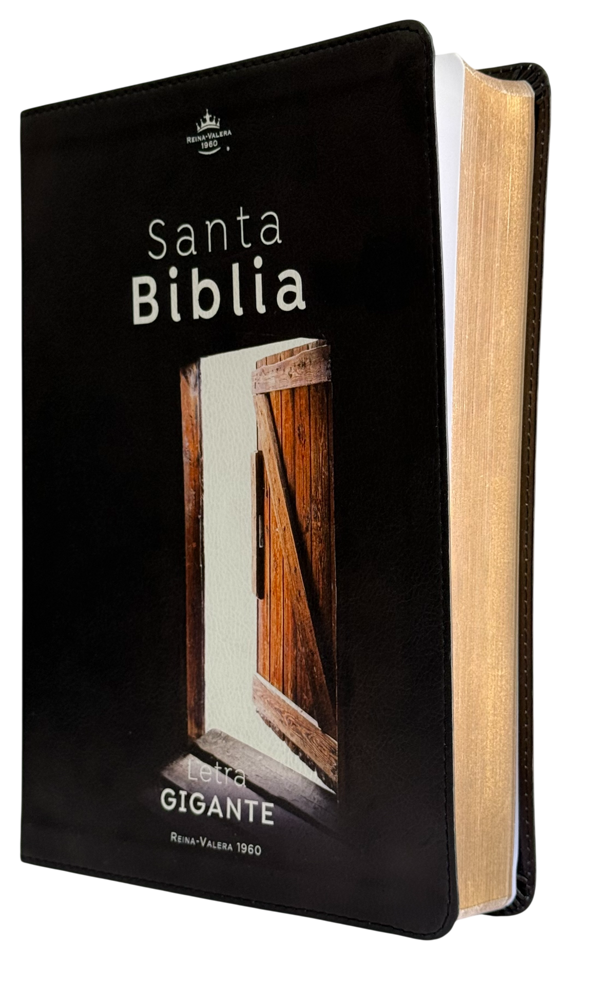 Biblia RVR60 Letra Gigante "Puerta Abierta" Símil Piel