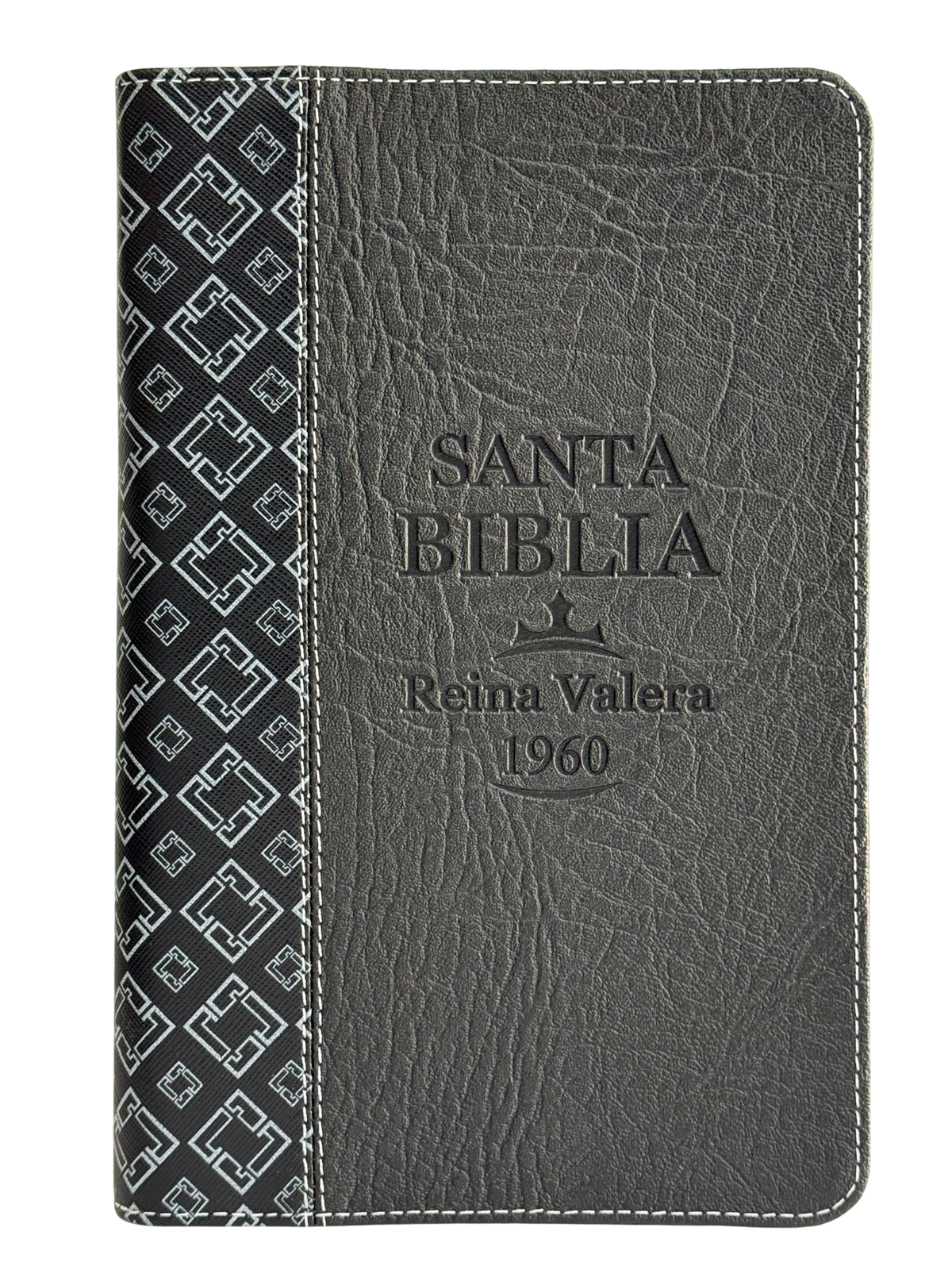 Santa Biblia RVR60, Letra Grande, Económica, Símil Piel, Bicolor