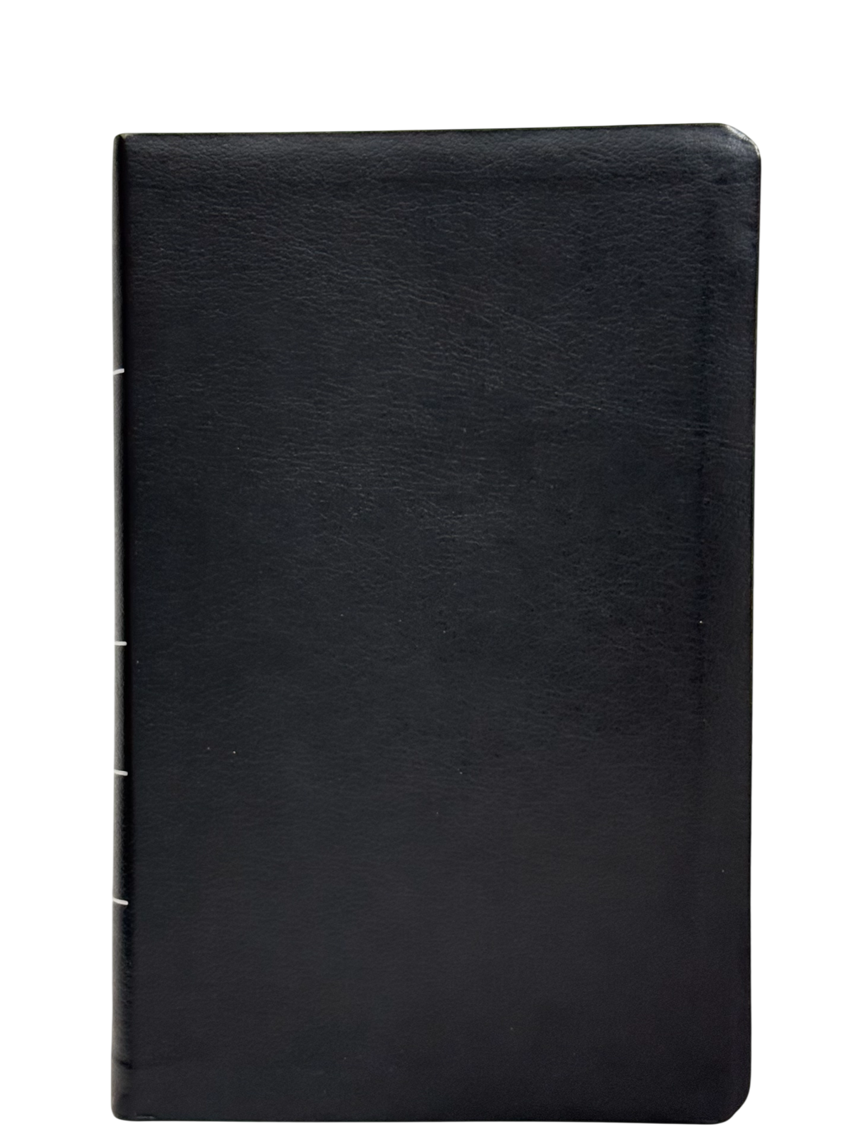 RVR60 Santa Biblia Ultrafina, Letra Grande, Piel Fabricada, Negro, Comfort Print