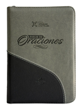 Biblia de Oraciones, Reina Valera 1960, Letra Grande, Símil Piel, Cierre, Gris/Negro