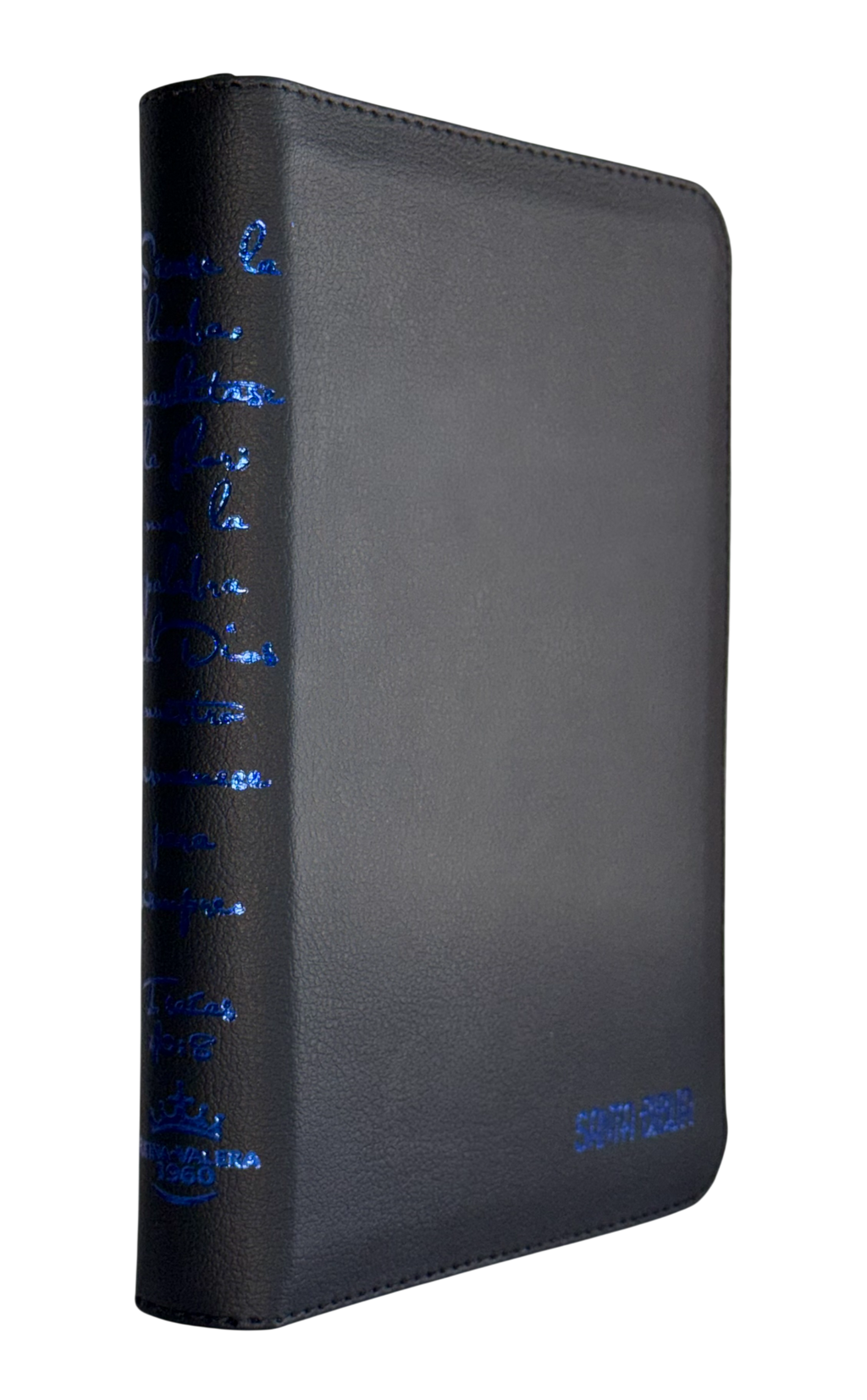 Biblia Reina Valera 1960, Letra Grande, con Cierre e Índice, Canto Plateado