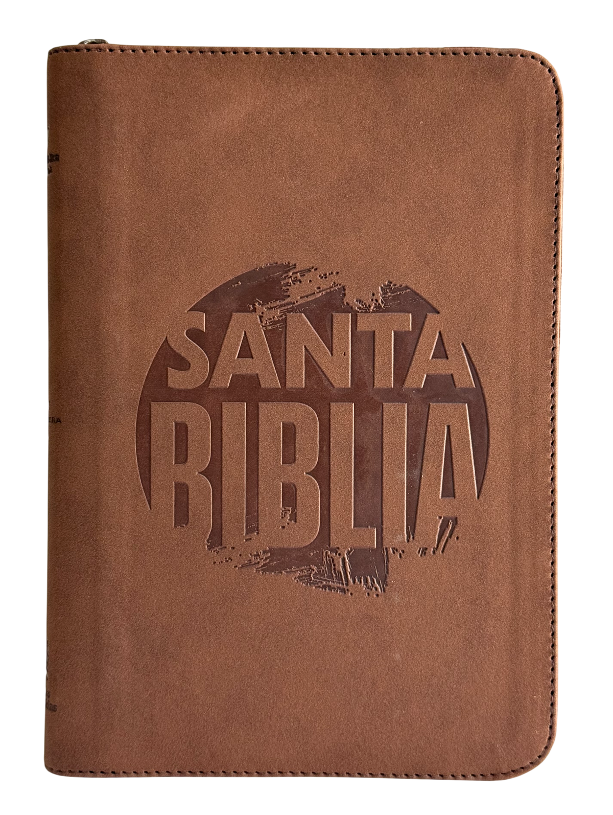 Biblia Reina Valera 1960, Letra Grande 12 Puntos, Café, Cierre