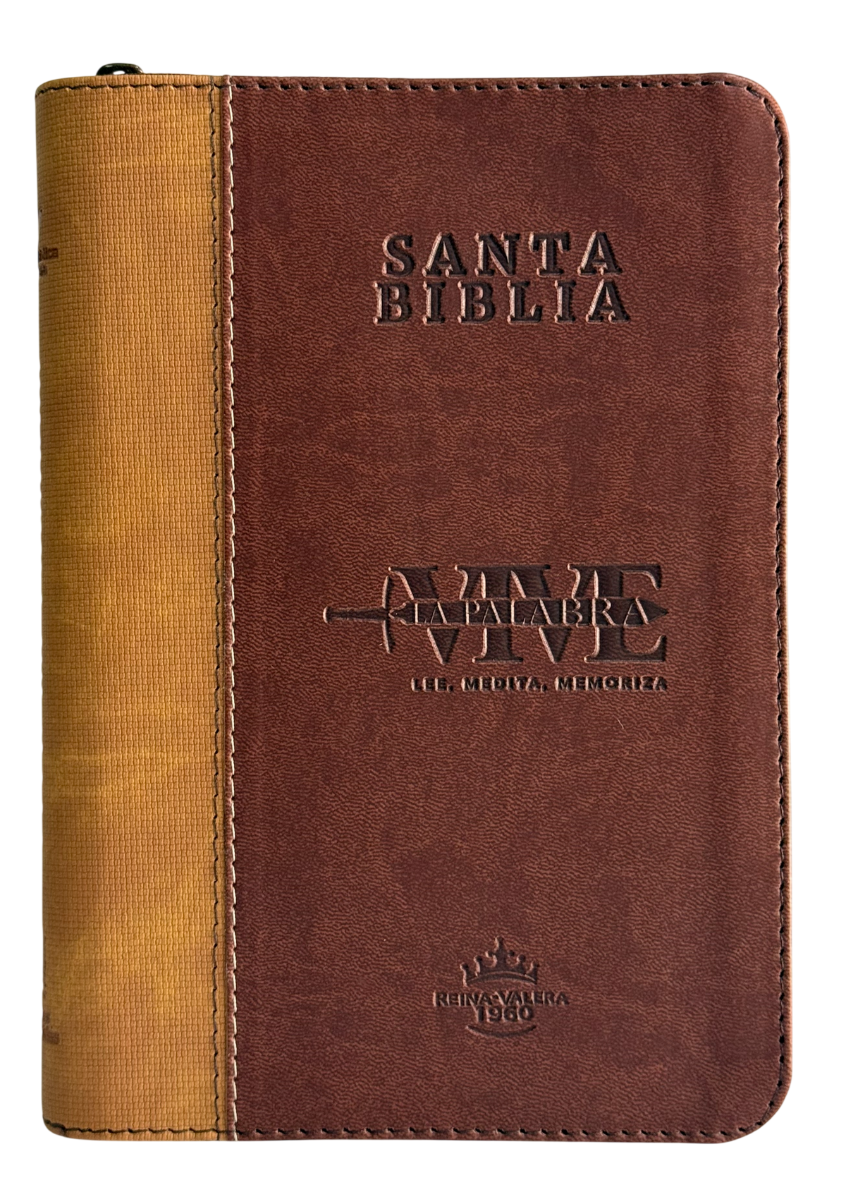 Biblia Vive la Palabra RVR60 Tipo Agenda Letra Grande con Cierre