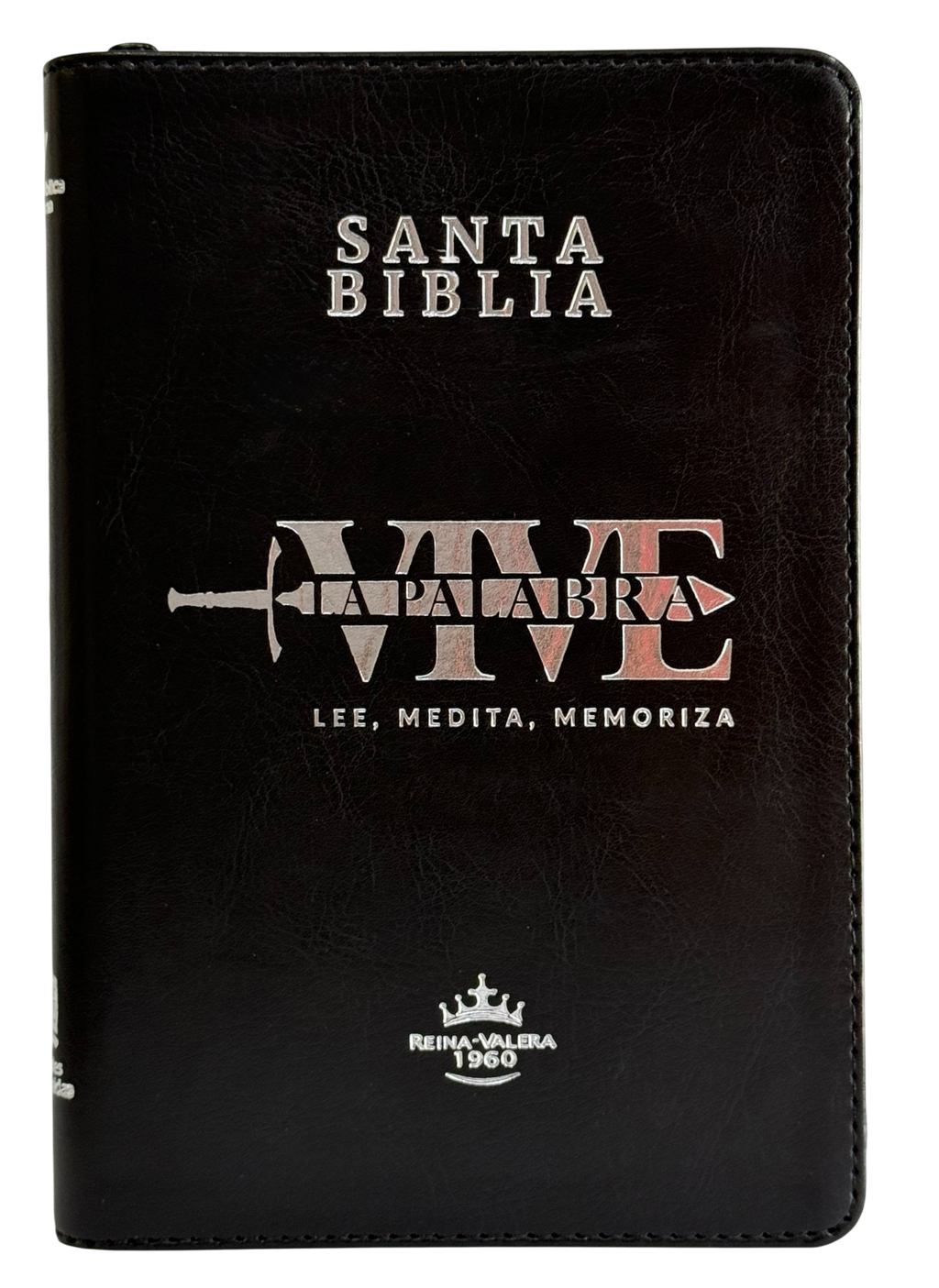 Biblia Vive la Palabra RVR60 Tipo Agenda Letra Grande con Cierre
