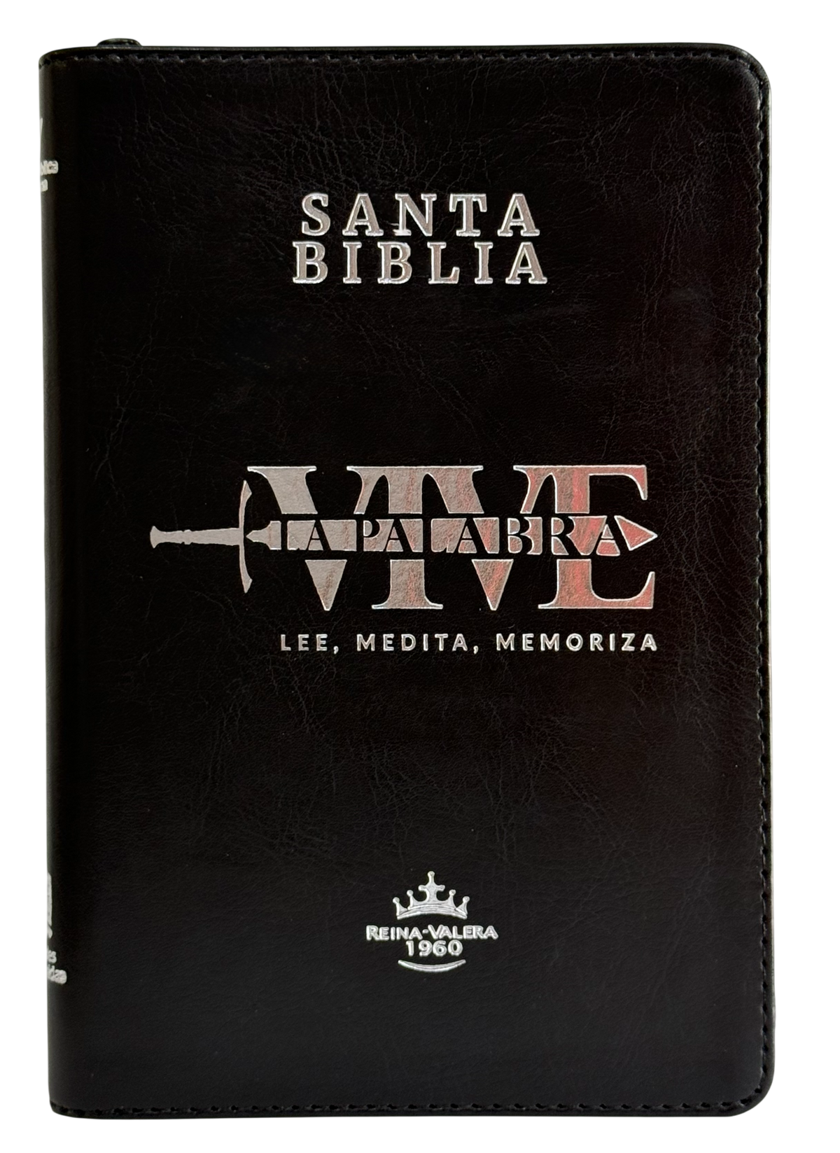 Biblia Vive la Palabra RVR60 Tipo Agenda Letra Grande con Cierre