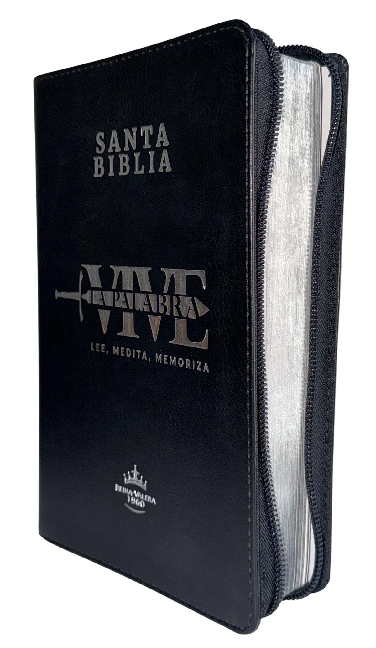 Biblia Vive la Palabra RVR60 Tipo Agenda Letra Grande con Cierre