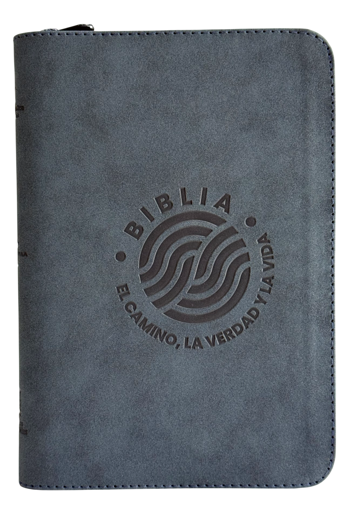 Biblia El Camino, la Verdad y la Vida RVR60 Letra Grande Azul con Cierre