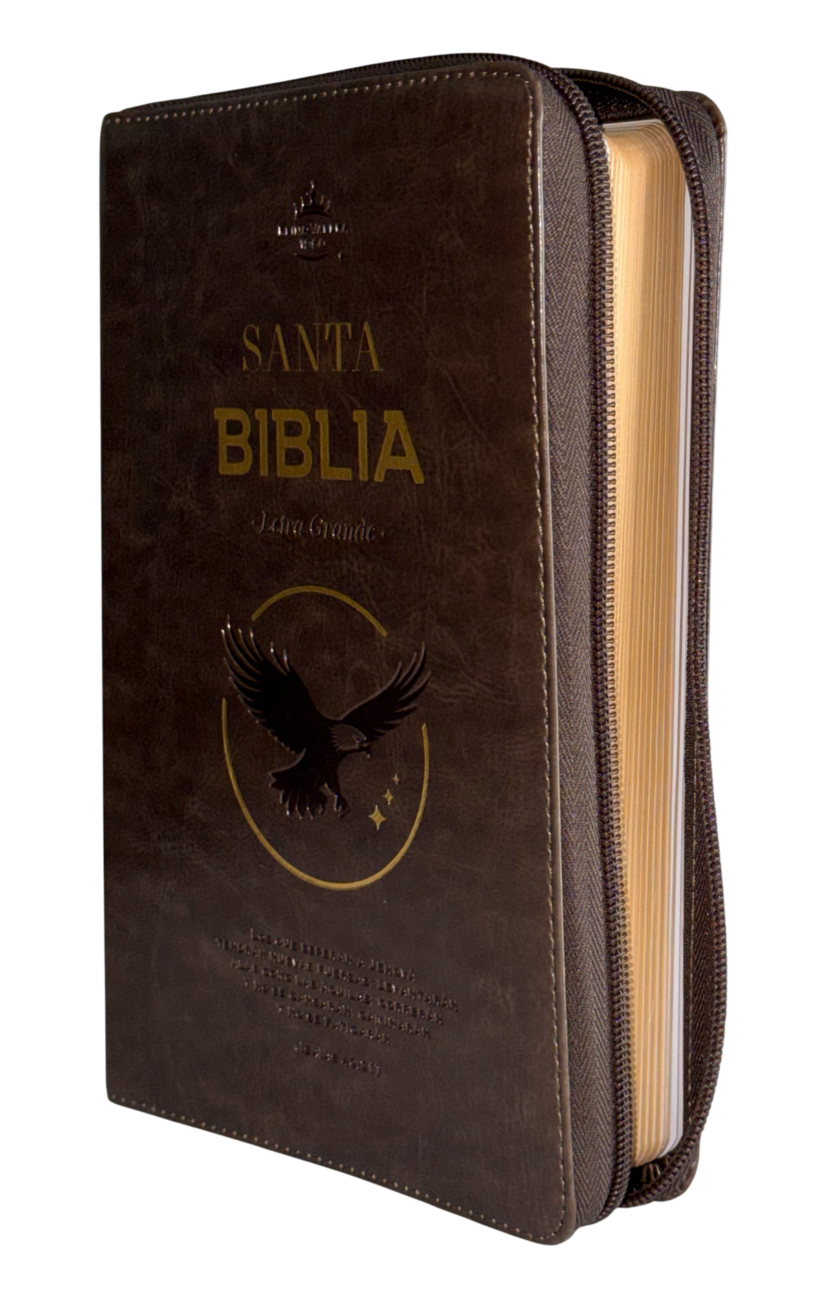 Biblia para Premios y Regalos, Reina Valera 1960, Letra Grande, Símil Piel, Cierre