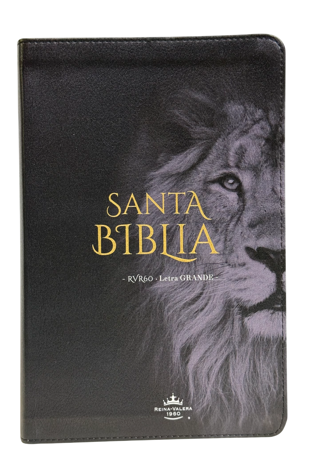 Biblia RVR60 Letra Grande Tamaño Manual Tapa Flex León