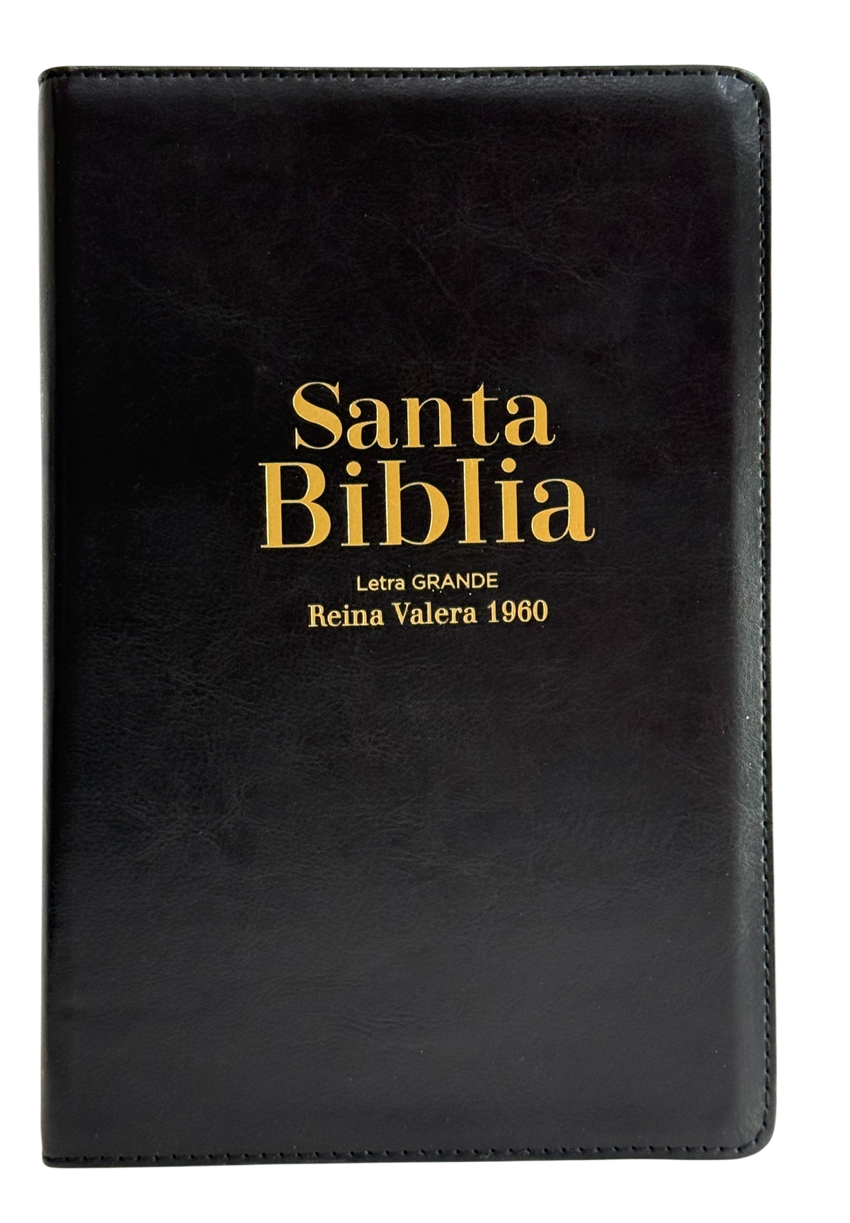 Santa Biblia RVR60, Letra Grande, Imitación Piel, Negra