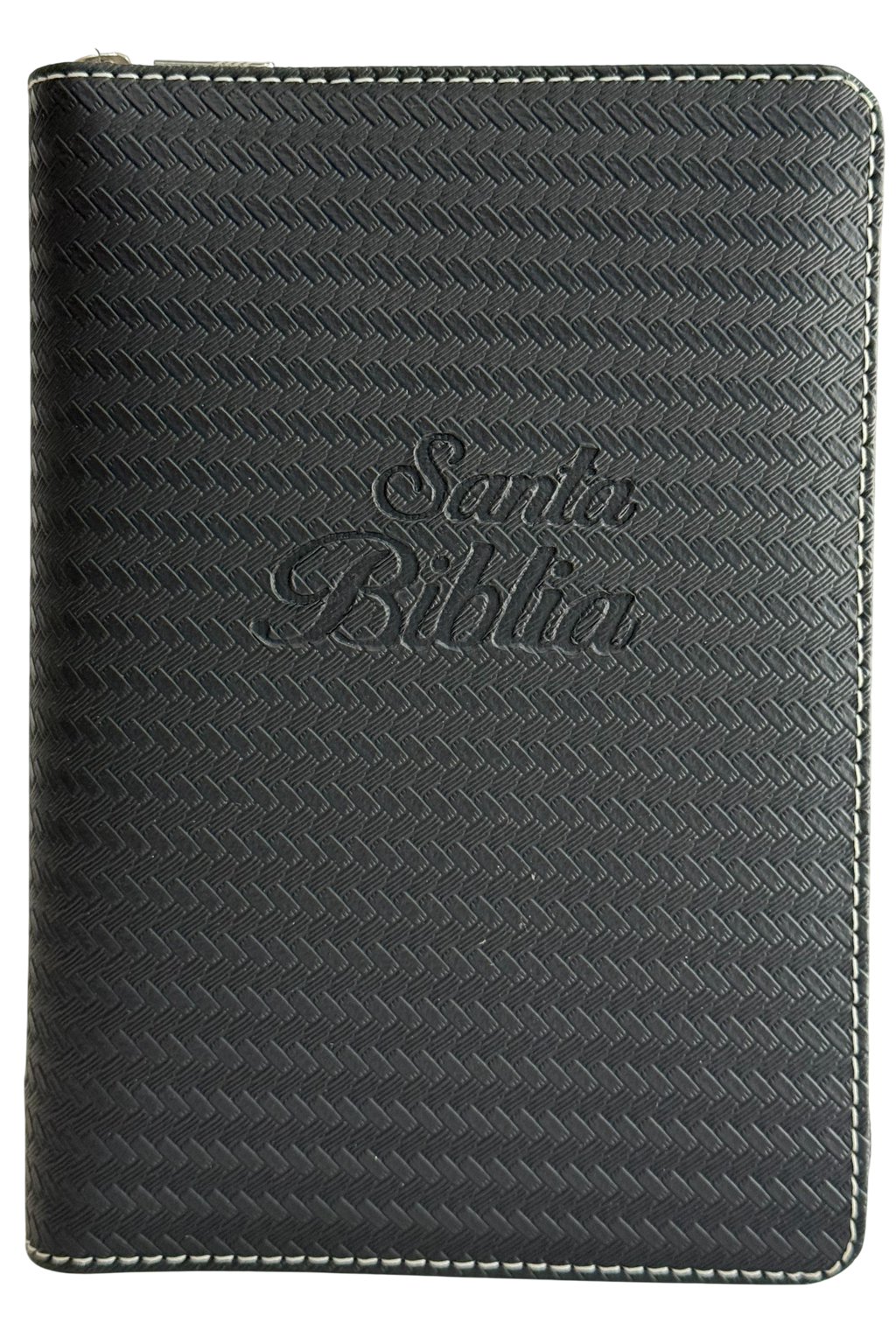 Biblia RVR 1960 Compacta, Letra 10 puntos, Negra, con Cierre