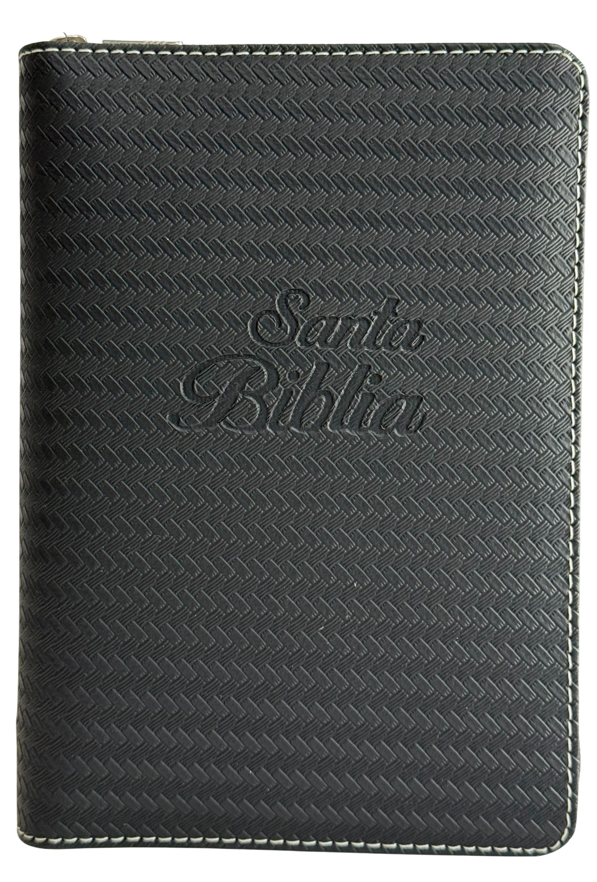 Biblia RVR 1960 Compacta, Letra 10 puntos, Negra, con Cierre